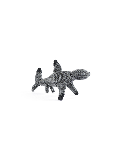 toft ed's animal mini hammerhead shark amigurumi crochet